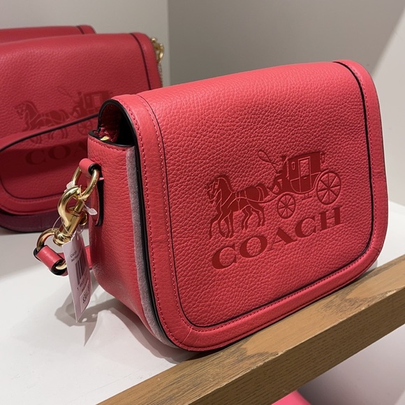 Coach Saddle Bag With Horse And Carriage - Picture 6 of 16